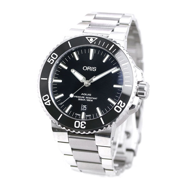 オリス 時計 アクイス デイト 43.5mm 01 733 7730 4134-07 8 24 05PEB ORIS 腕時計 自動巻き 新品 733-7730-4134M