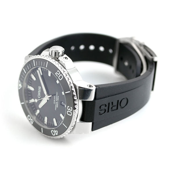オリス 腕時計 アクイス デイト 43.5mm 01 733 7730 4134-07 4 24 64EB ORIS 時計 自動巻き 新品 733-7730-4134RDBK