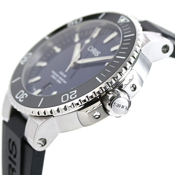 オリス 腕時計 アクイス デイト 43.5mm 01 733 7730 4135-07 4 24 64EB ORIS 時計 自動巻き 新品 733-7730-4135RDBK