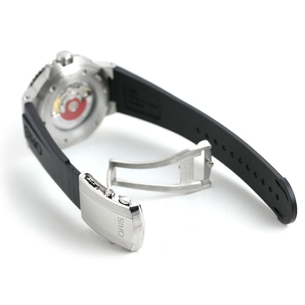 オリス 腕時計 アクイス デイト 43.5mm 01 733 7730 4135-07 4 24 64EB ORIS 時計 自動巻き 新品 733-7730-4135RDBK