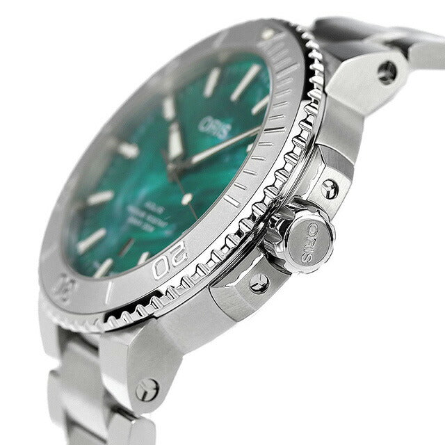 オリス 時計 アクイス デイト ブレスネット 43.5mm 01 733 7730 4137-07 8 24 05PEB ORIS 腕時計 自動巻き 新品 733-7730-4137MB