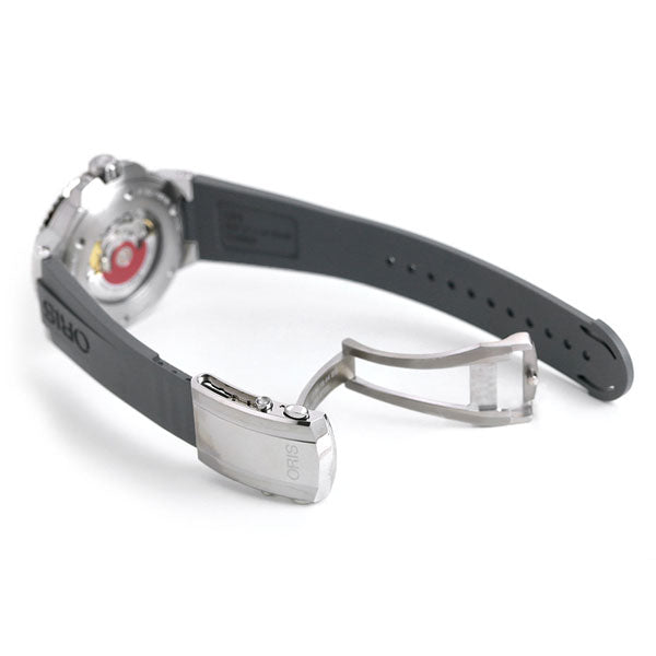 オリス 腕時計 アクイス デイト レリーフ 43.5mm 01 733 7730 4153-07 4 24 63EB ORIS 時計 自動巻き 新品 733-7730-4153RDGY