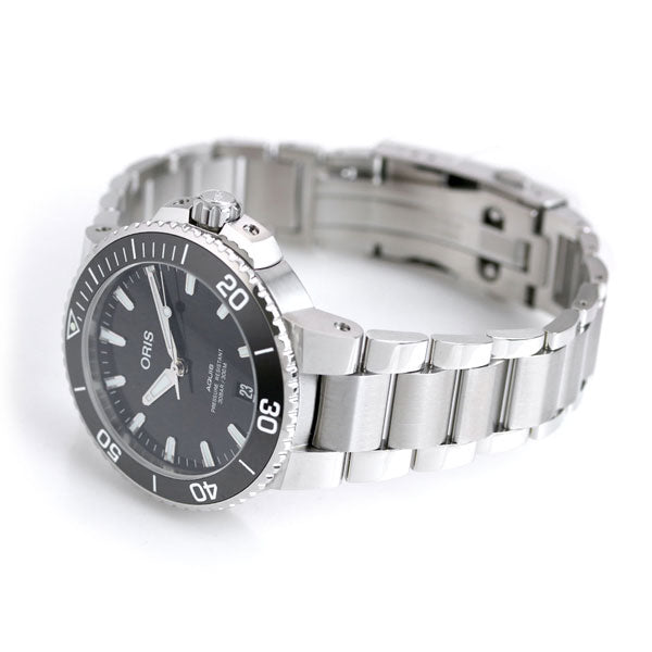 オリス 腕時計 アクイス デイト 39mm 01 733 7732 4134-07 8 21 05PEB ORIS 時計 自動巻き 新品 733-7732-4134M