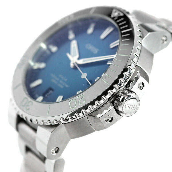 オリス 時計 アクイス デイト 39mm 01 733 7732 4155-07 8 21 05PEB ORIS 腕時計 自動巻き 新品 733-7732-4155M