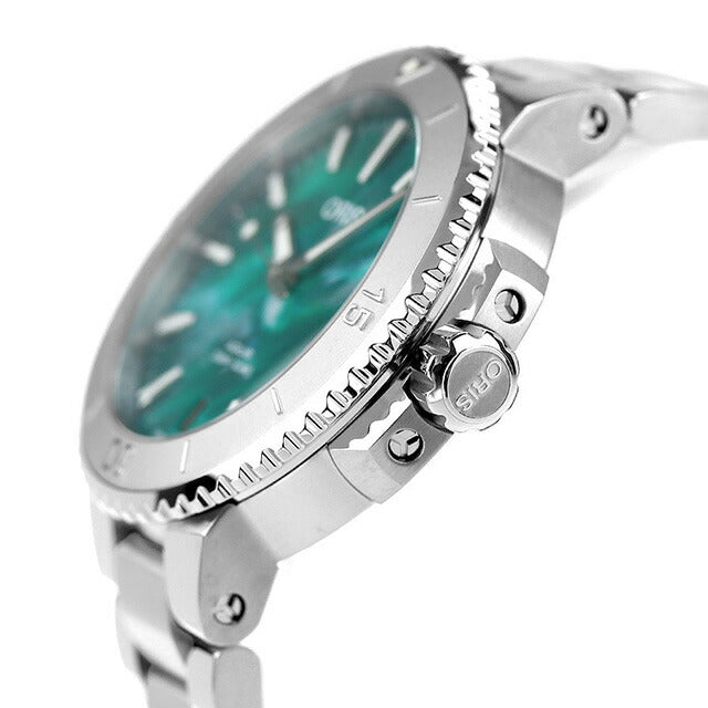 オリス 腕時計 アクイス デイト ブレスネット 36.5mm 01 733 7770 4137-07 8 18 05P ORIS 時計 自動巻き 新品 733-7770-4137MB