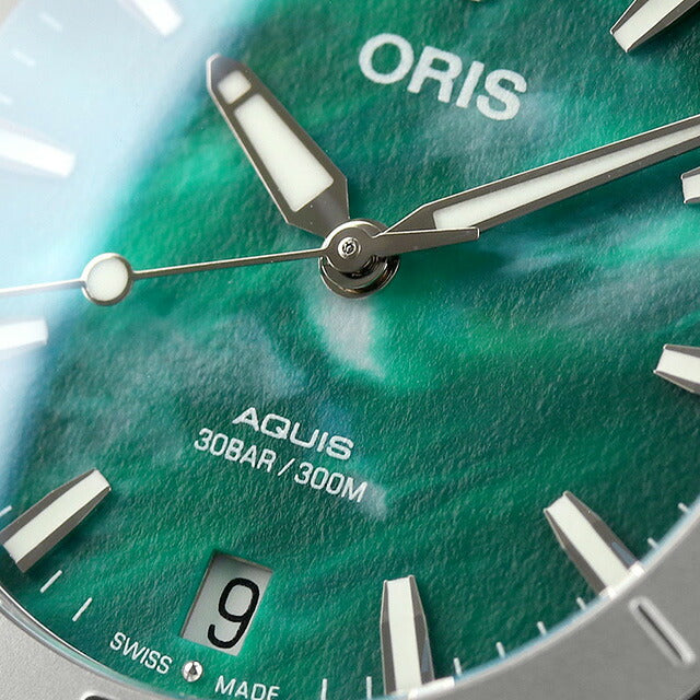 オリス 腕時計 アクイス デイト ブレスネット 36.5mm 01 733 7770 4137-07 8 18 05P ORIS 時計 自動巻き 新品 733-7770-4137MB