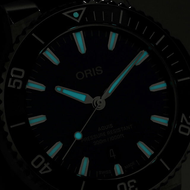 オリス 腕時計 アクイス デイト 41.5mm 01 733 7787 4154-07 8 22 04PEB ORIS 時計 自動巻き 新型 新品 733-7787-4154M