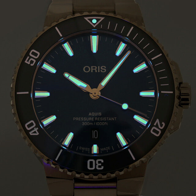 オリス 時計 アクイス デイト 43.5mm 01 733 7789 4135-07 8 23 04PEB ORIS 腕時計 自動巻き 新型 新品 733-7789-4135M