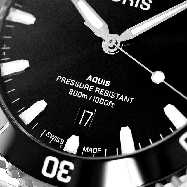 オリス 腕時計 アクイス デイト 43.5mm 01 733 7789 4154-07 8 23 04PEB ORIS 時計 自動巻き 新型 新品 733-7789-4154M