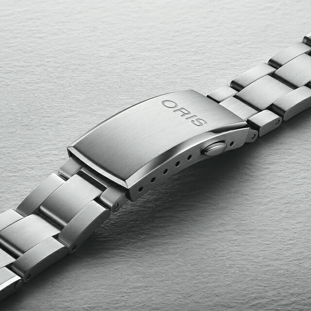 オリス ダイバーズ デイト 39mm 自動巻き 腕時計 ブランド メンズ 替えベルト ORIS 01 733 7795 4051-Set アナログ ブラウン スイス製 733-7795-4051-SET