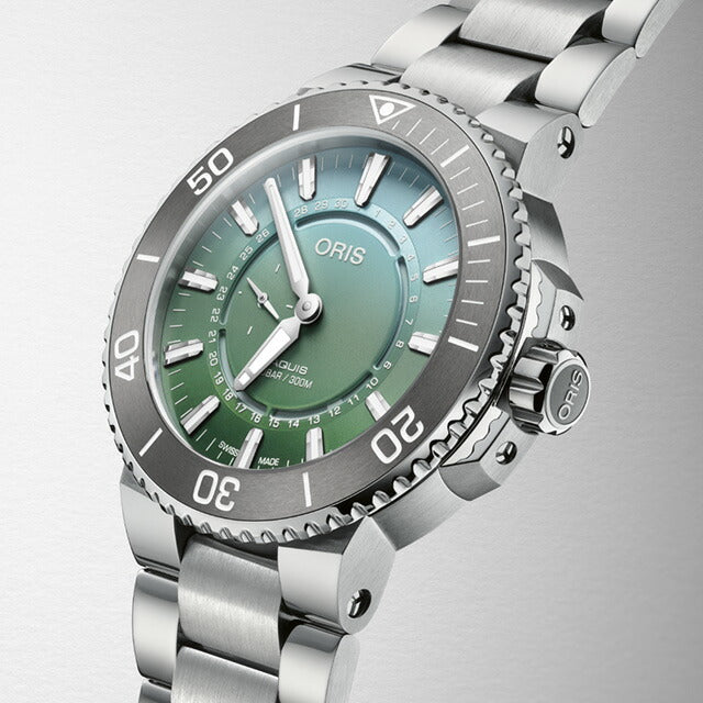 オリス 腕時計 アクイス ダットワット 限定モデル II 43.5mm 01 743 7734 4197-Set ORIS 時計 自動巻き 新品 743-7734-4197SET