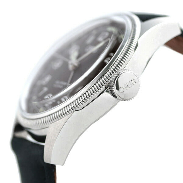 オリス 腕時計 ビッグクラウン ポインターデイト 40mm 01 754 7741 4064-07 5 20 65 ORIS 時計 自動巻き 新品 754-7741-4064LBK