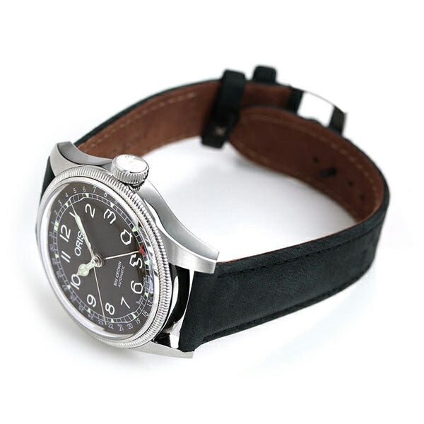 オリス 腕時計 ビッグクラウン ポインターデイト 40mm 01 754 7741 4064-07 5 20 65 ORIS 時計 自動巻き 新品 754-7741-4064LBK