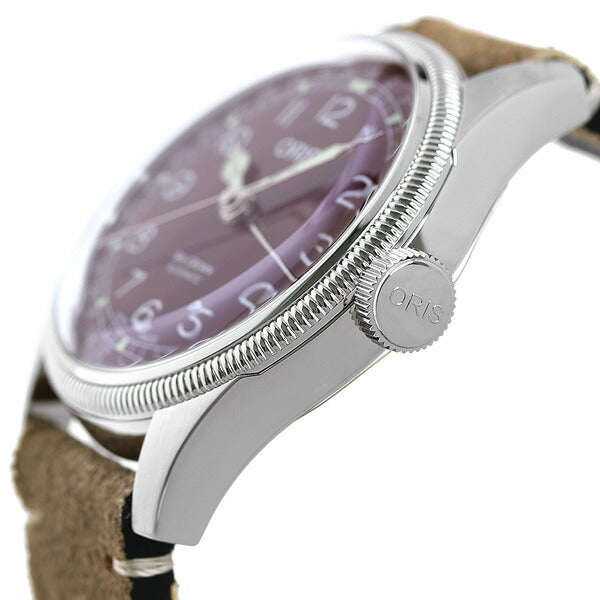 オリス 時計 ビッグクラウン ポインターデイト 40mm 01 754 7741 4068-07 5 20 50 ORIS 腕時計 自動巻き 新品 754-7741-4068LBR