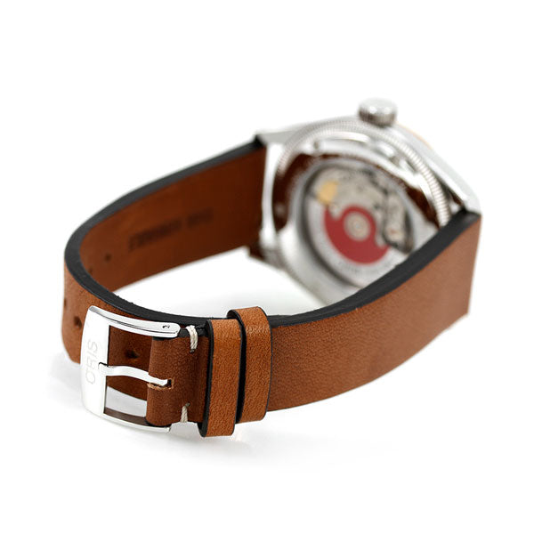 オリス 時計 ビッグクラウン ポインターデイト 40mm 01 754 7741 4365-07 5 20 58 ORIS 腕時計 自動巻き 新品 754-7741-4365LBR