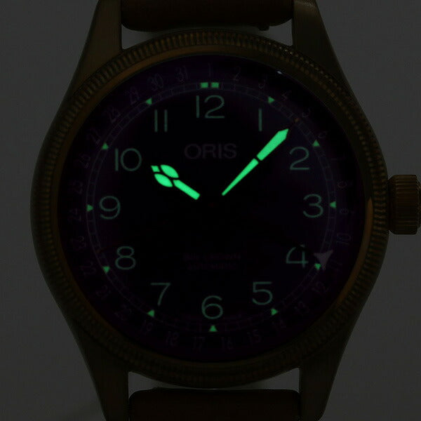 オリス 腕時計 ビッグクラウン ポインターデイト 36mm 01 754 7749 3167-07 5 17 66BR ORIS 時計 自動巻き ブロンズ 銅 新品 754-7749-3167LBR