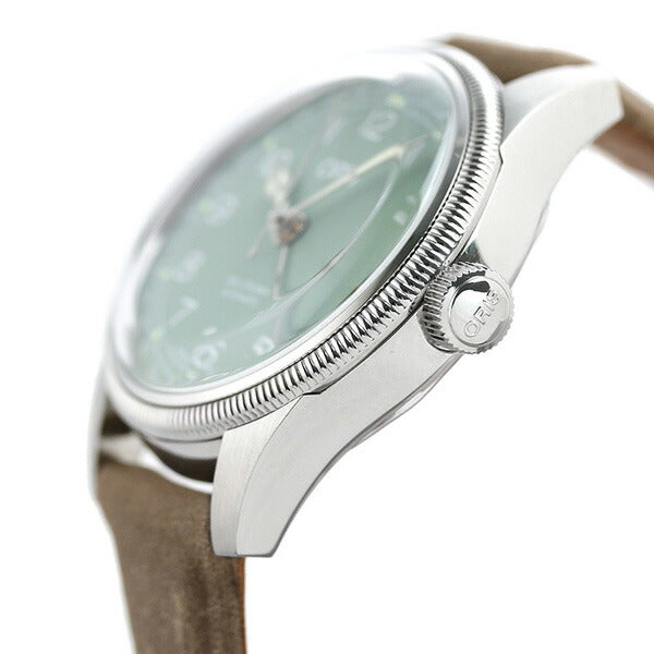 オリス 腕時計 ビッグクラウン ポインターデイト 36mm 01 754 7749 4067-07 5 17 68 ORIS 時計 自動巻き 新品 754-7749-4067LBR