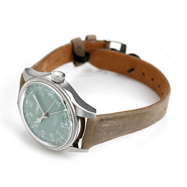 オリス 腕時計 ビッグクラウン ポインターデイト 36mm 01 754 7749 4067-07 5 17 68 ORIS 時計 自動巻き 新品 754-7749-4067LBR