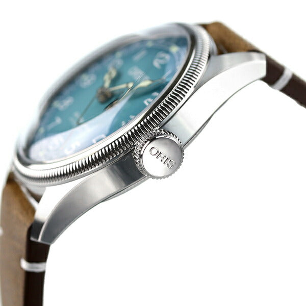 オリス 時計 ビッグクラウン ポインターデイト チェルボボランテ 38mm 01 754 7779 4065-Set 07 5 19 13 ORIS 腕時計 自動巻き 新品 754-7779-4065-SET