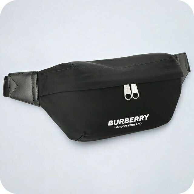 バ−バリ− ボディバッグ メンズ ブランド BURBERRY 8049095 ブラック 8049095