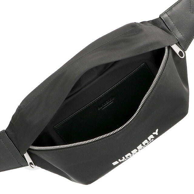 バ−バリ− ボディバッグ メンズ ブランド BURBERRY 8049095 ブラック 8049095