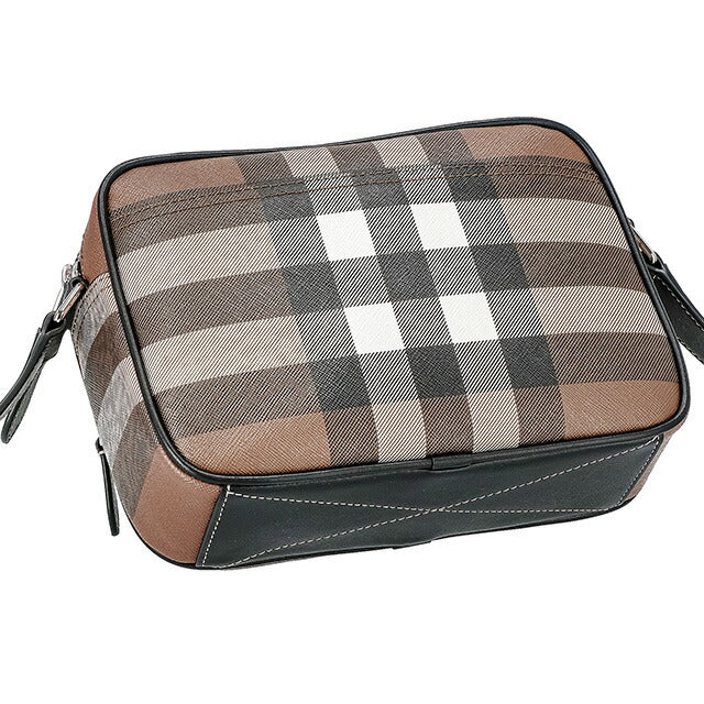 バ−バリ− ショルダーバッグ レディース ブランド BURBERRY チェック 8049145 ブラウン 8049145