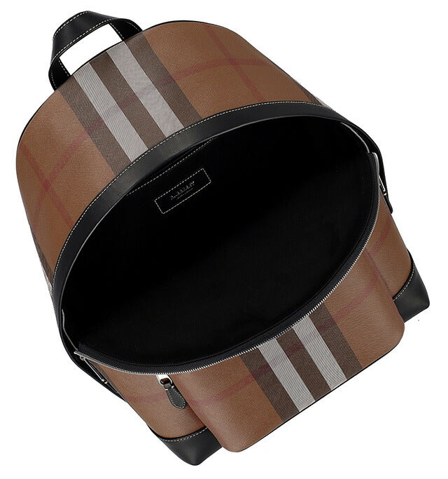 バ−バリ− リュック メンズ ブランド BURBERRY チェック 8051414 ブラウン 8051414