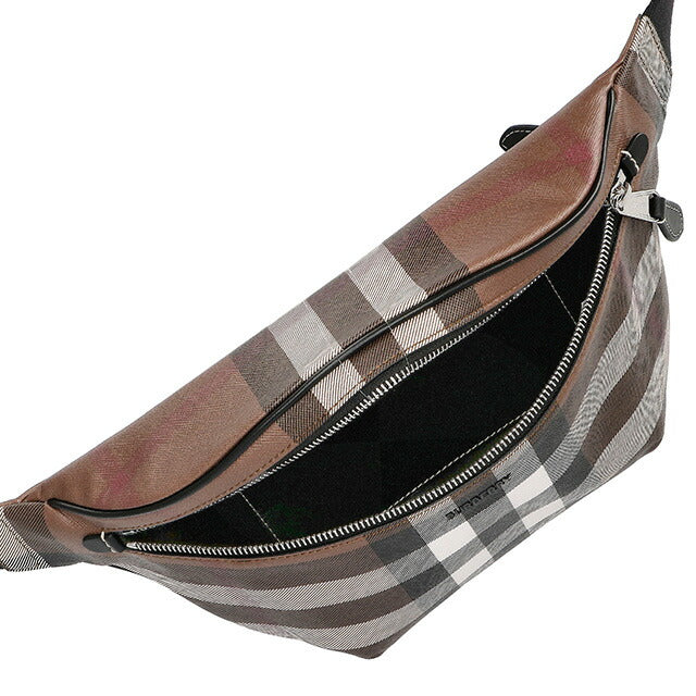 バ−バリ− ボディバッグ メンズ レディース ブランド BURBERRY 8052806 ブラウン 8052806
