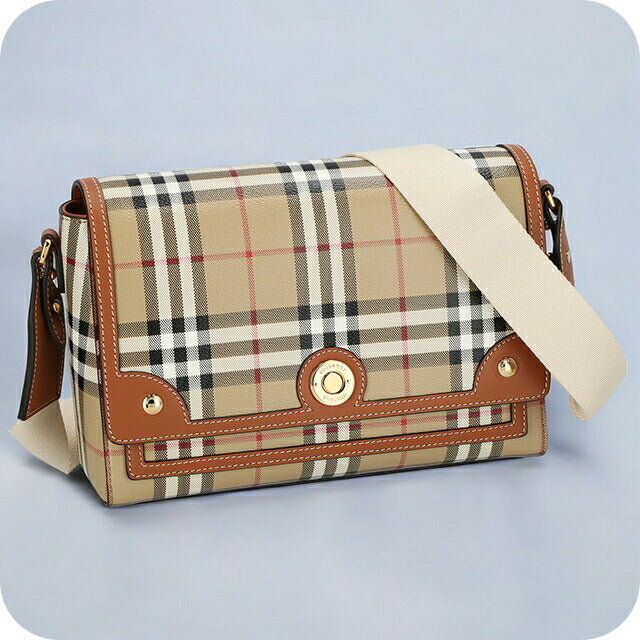 バ−バリ− ショルダーバッグ レディース ブランド BURBERRY チェック 8066226 ベージュ 8066226