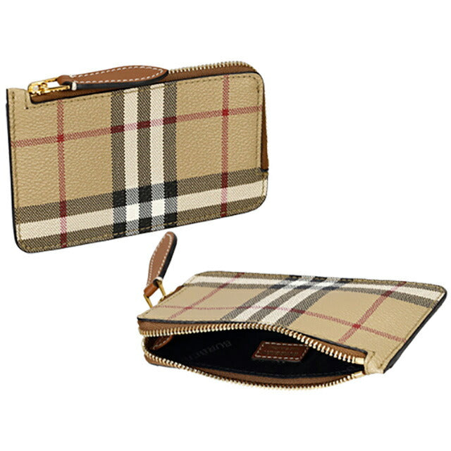 バ−バリ− コインケース レディース ブランド BURBERRY チェック 8070419 ベージュ 8070419
