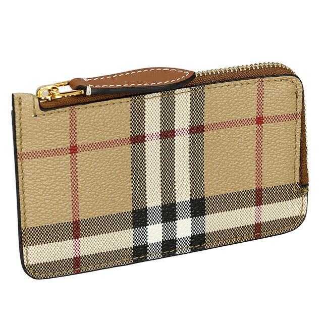 バ−バリ− コインケース レディース ブランド BURBERRY チェック 8070419 ベージュ 8070419