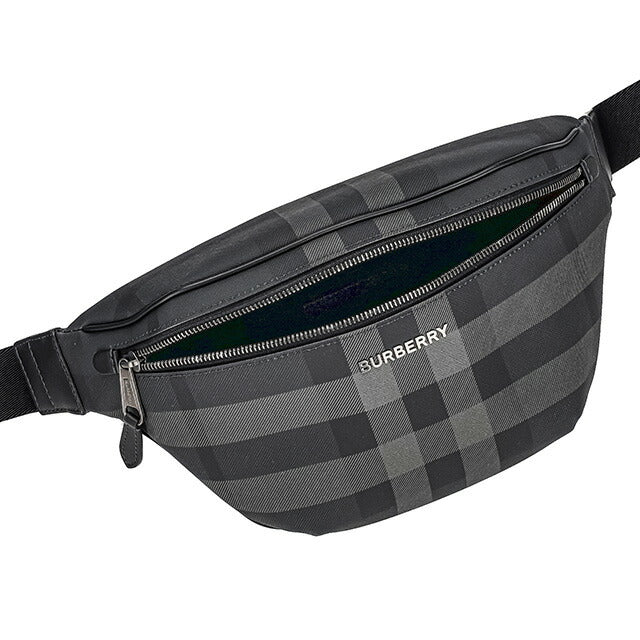 バ−バリ− ボディバッグ メンズ レディース ブランド BURBERRY 8073267 ブラック 8073267