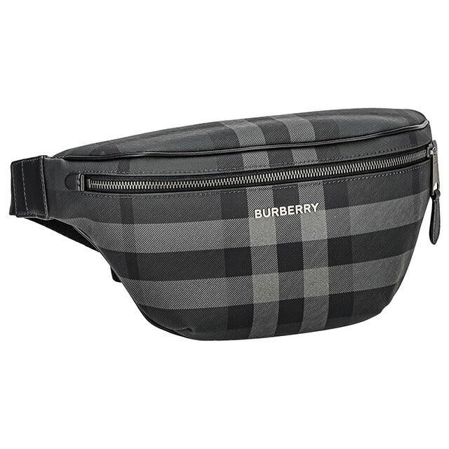バ−バリ− ボディバッグ メンズ レディース ブランド BURBERRY 8073267 ブラック 8073267