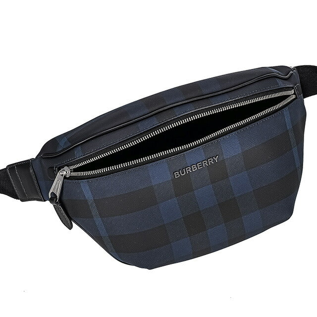 バ−バリ− ボディバッグ メンズ レディース ブランド BURBERRY 8073270 ブラック 8073270