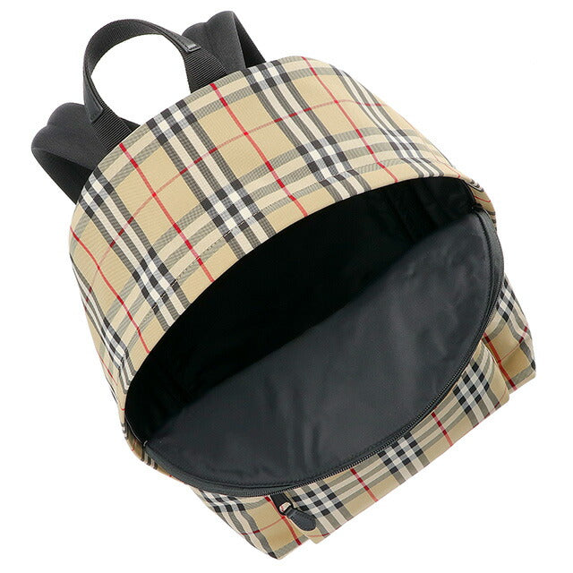 バ−バリ− リュック メンズ ブランド BURBERRY チェック 8084113 ベージュ 8084113