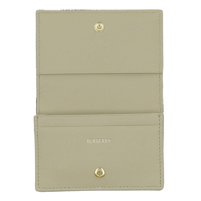 バ−バリ− 名刺入れ メンズ ブランド BURBERRY チェック 8086009 ベージュ 8086009