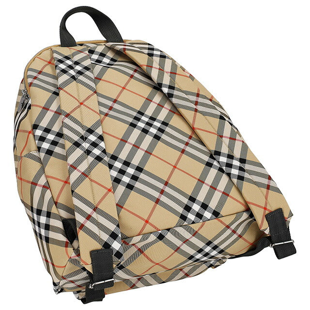 バ−バリ− リュック メンズ ブランド BURBERRY チェック 8091312 ベージュ 8091312