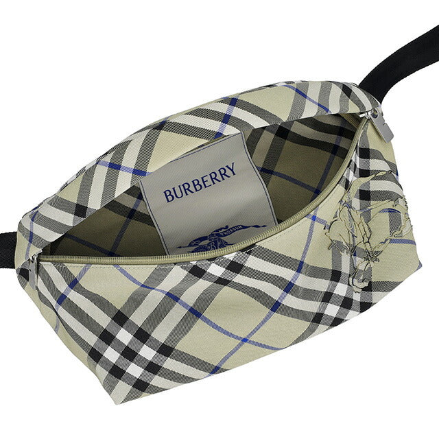 バ−バリ− ボディバッグ メンズ ブランド BURBERRY 8091781 ライトベージュ 8091781