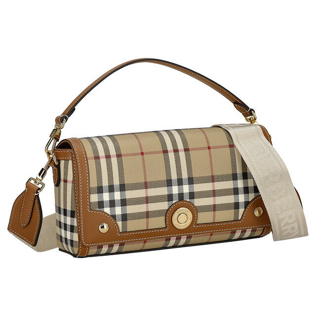 バ−バリ− ショルダーバッグ レディース ブランド BURBERRY チェック 8092048 ベージュ 8092048