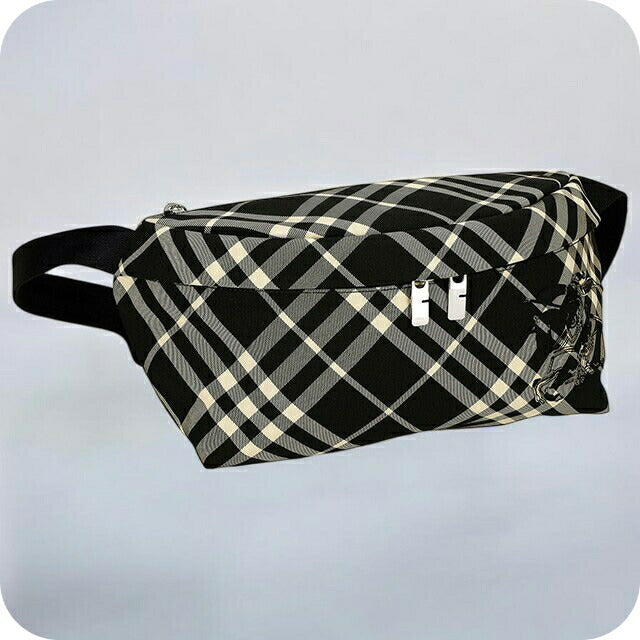 バ−バリ− ボディバッグ メンズ ブランド BURBERRY 8093780 ブラック 8093780