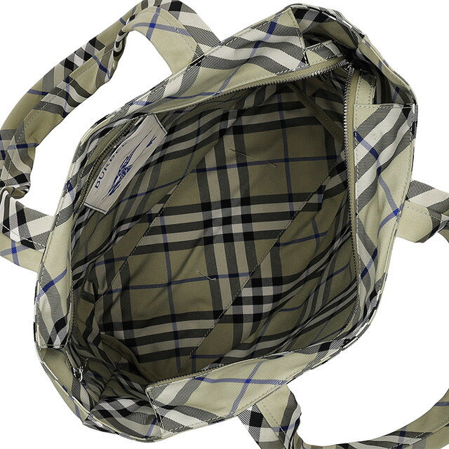 バ−バリ− トートバッグ メンズ ブランド BURBERRY チェック 8097719 ベージュ 8097719
