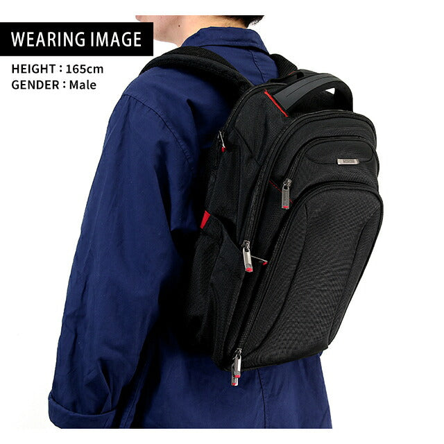 サムソナイト リュック Samsonite ゼノン3 Slim ビジネスカバン バックパック リュックサック スクールバッグ 89430-1041 Black 89430-1041