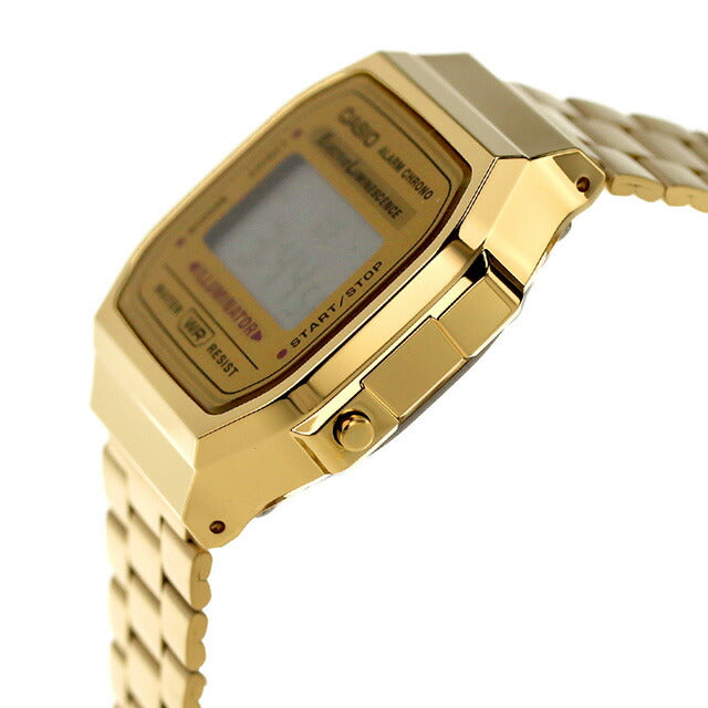 カシオ CASIO A168WG-9W ヴィンテージ 海外モデル メンズ 腕時計 ブランド カシオ casio デジタル ゴールド A168WG-9WDF
