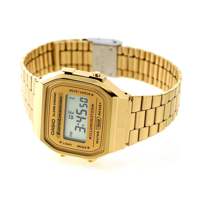 カシオ CASIO A168WG-9W ヴィンテージ 海外モデル メンズ 腕時計 ブランド カシオ casio デジタル ゴールド A168WG-9WDF