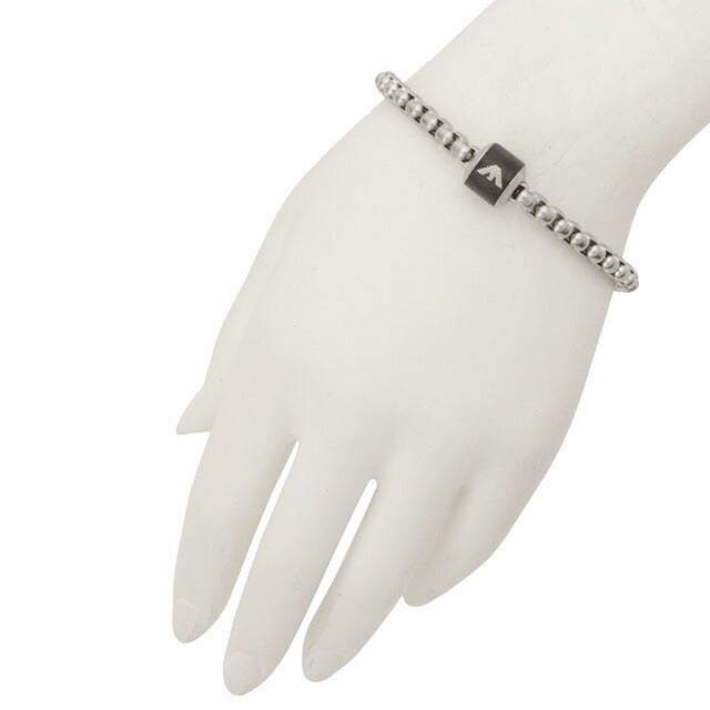 エンポリオアルマーニ EMPORIO ARMANI EGS2911040 イーグルロゴ ブレスレット ブラック/シルバー メンズ アクセサリー ABEA00229M