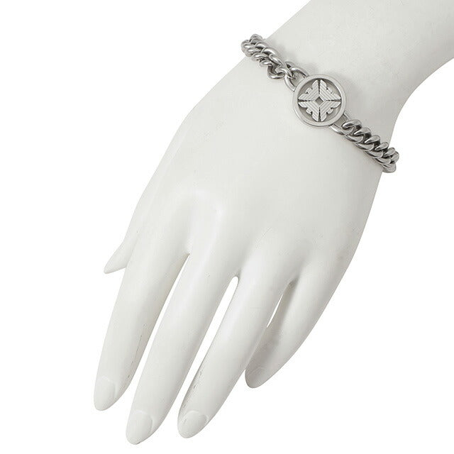 エンポリオアルマーニ EMPORIO ARMANI EGS3041040 イーグルロゴ チェーン ブレスレット シルバー メンズ アクセサリー ABEA00232M