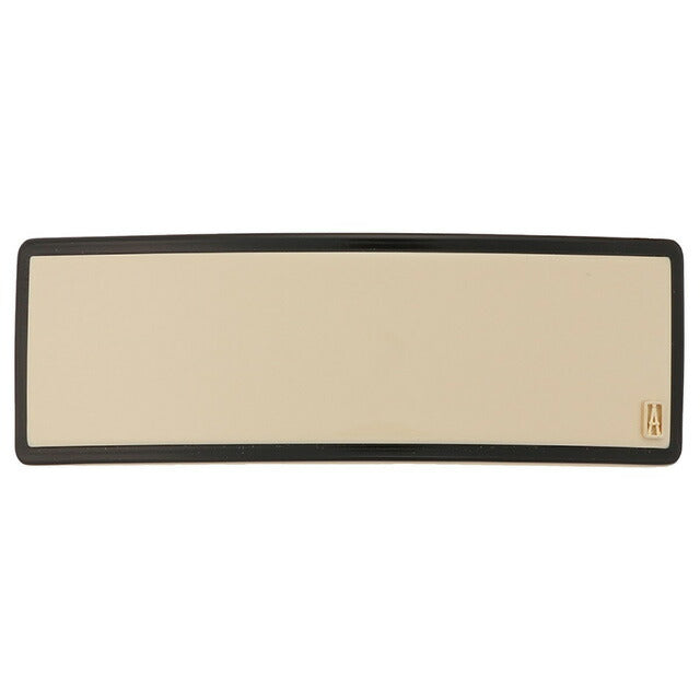 アレクサンドル ドゥ パリ ALEXANDRE DE PARIS AA8-16728-03 S スクエア バレッタ ベージュ 髪留め レディース ヘアアクセサリー AHAL00002L