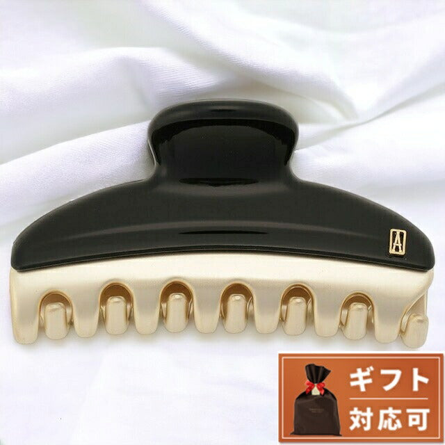 アレクサンドル ドゥ パリ ALEXANDRE DE PARIS ICCM-15571-02 N3 ヴァンドーム Mクリップ ヘアクリップ ブラック 髪留め レディース ヘアアクセサリー AHAL00016L