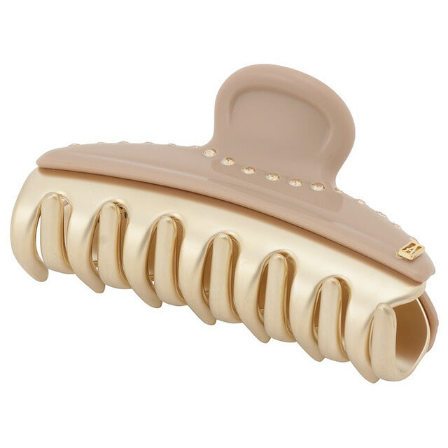 アレクサンドル ドゥ パリ ALEXANDRE DE PARIS ICCM-15571-03 S5 ヴァンドーム Mクリップ クリスタル ヘアクリップ ベージュ 髪留め レディース AHAL00023L