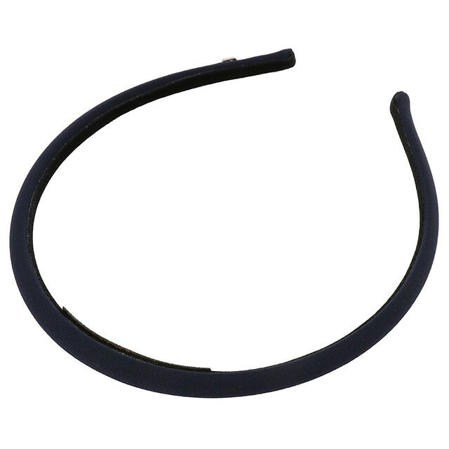 アレクサンドル ドゥ パリ ALEXANDRE DE PARIS THB 20147 06 M 1850 5 サテン カチューシャ ネイビー ヘアアクセサリー AHAL00031L